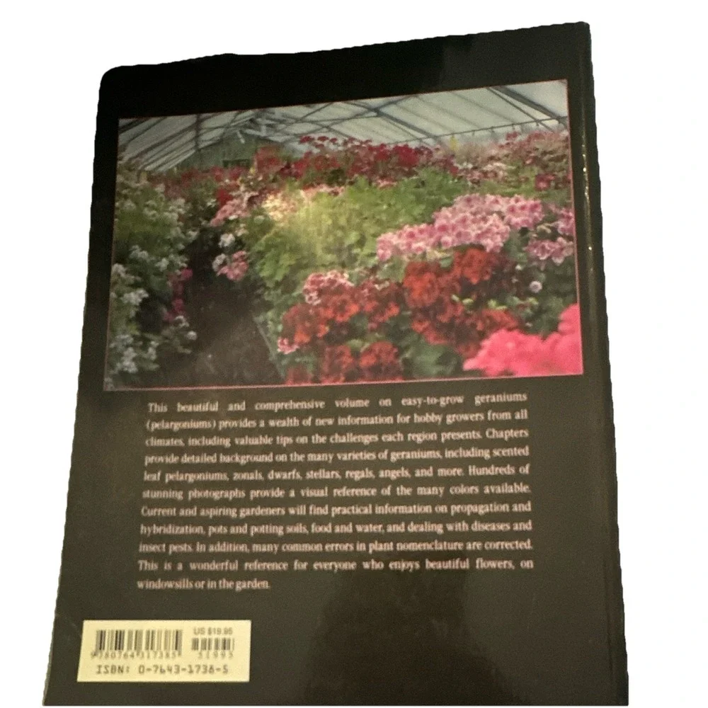 Geraniums The Complete Encyclopedia Faye Brawner Schiffer Gardening Book 2003